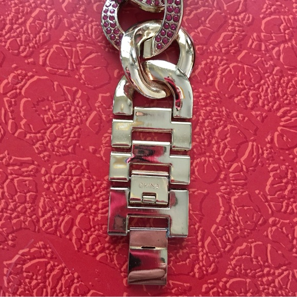 Betsey Johnson Pink and Gold Watch, NWT - Picture 9 of 9